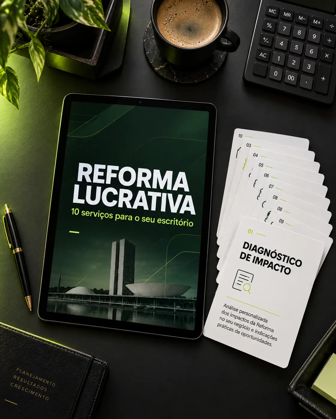 As 10 fichas de serviço do guia Reforma Lucrativa